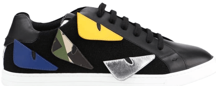 Buy Fendi Leather Sneaker 'Monster Eyes' - 7E1373 ABNR F03LU Buy Fendi Leather Sneaker 'Monster Eyes' - 7E1373 ABNR F03LU