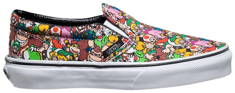 Buy Nintendo x Classic Slip On Kids Super Mario Bros