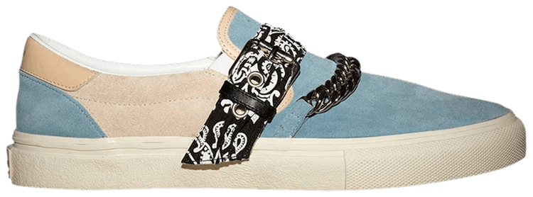 Amiri Bandana Chain Slip On Cobalt Natural