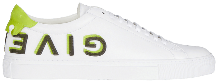 Givenchy Urban Street Low Reverse Logo   White Yellow