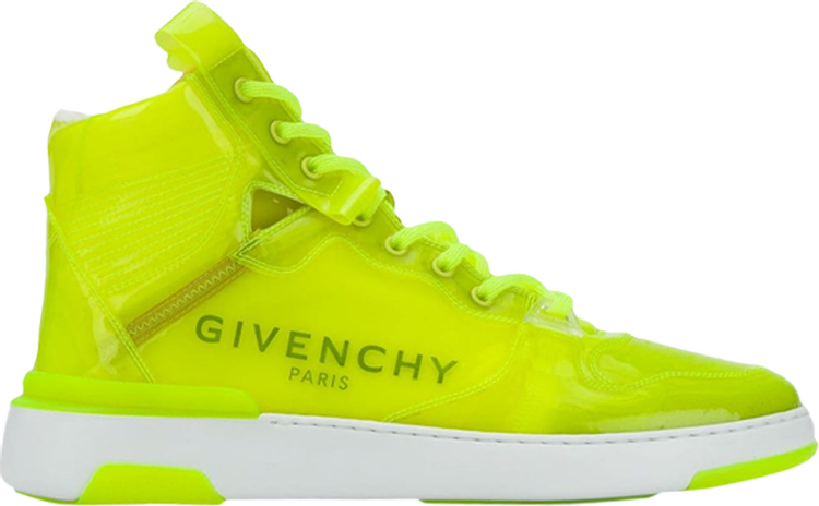 Givenchy Wing High 'Transparent - Fluo Yellow'