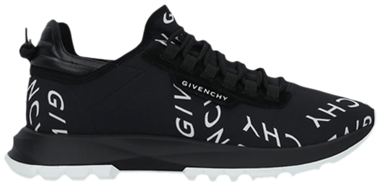 Givenchy Spectre Runner Low Allover Logo   Black
