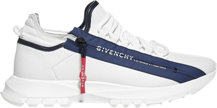 Givenchy Spectre Zip Low 'White Blue'