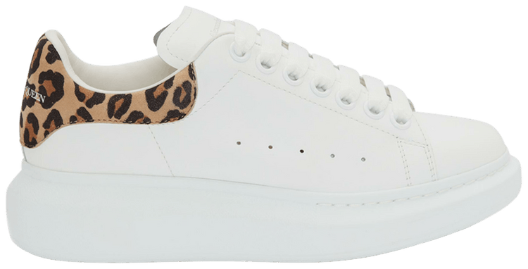 Buy Alexander McQueen Wmns Oversized Sneaker 'White Leopard Buy Alexander McQueen Wmns Oversized Sneaker 'White Leopard