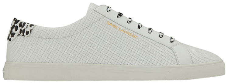 Saint Laurent Andy Perforated   White Babycat