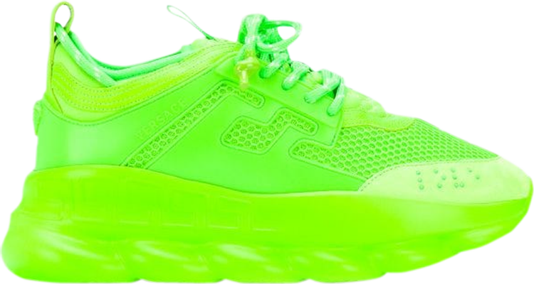 Sneakers Versace Chain Reaction, Verde Fluorescent - DSU7071ED11