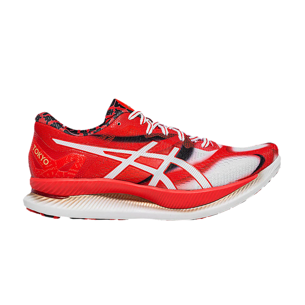 Pre-owned Asics Wmns Glideride 'tokyo Marathon' In Red