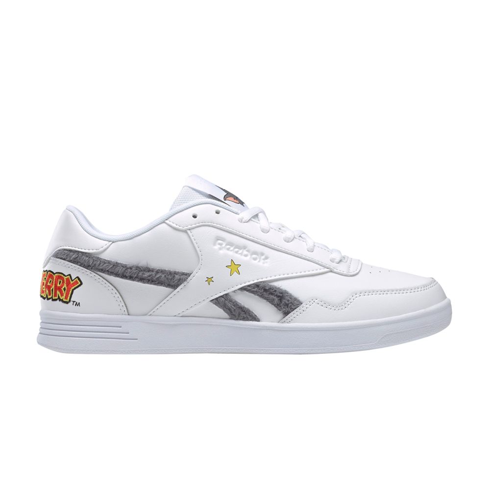 REEBOK TOM & JERRY X ROYAL TECHQUE T 'WHITE GREY'