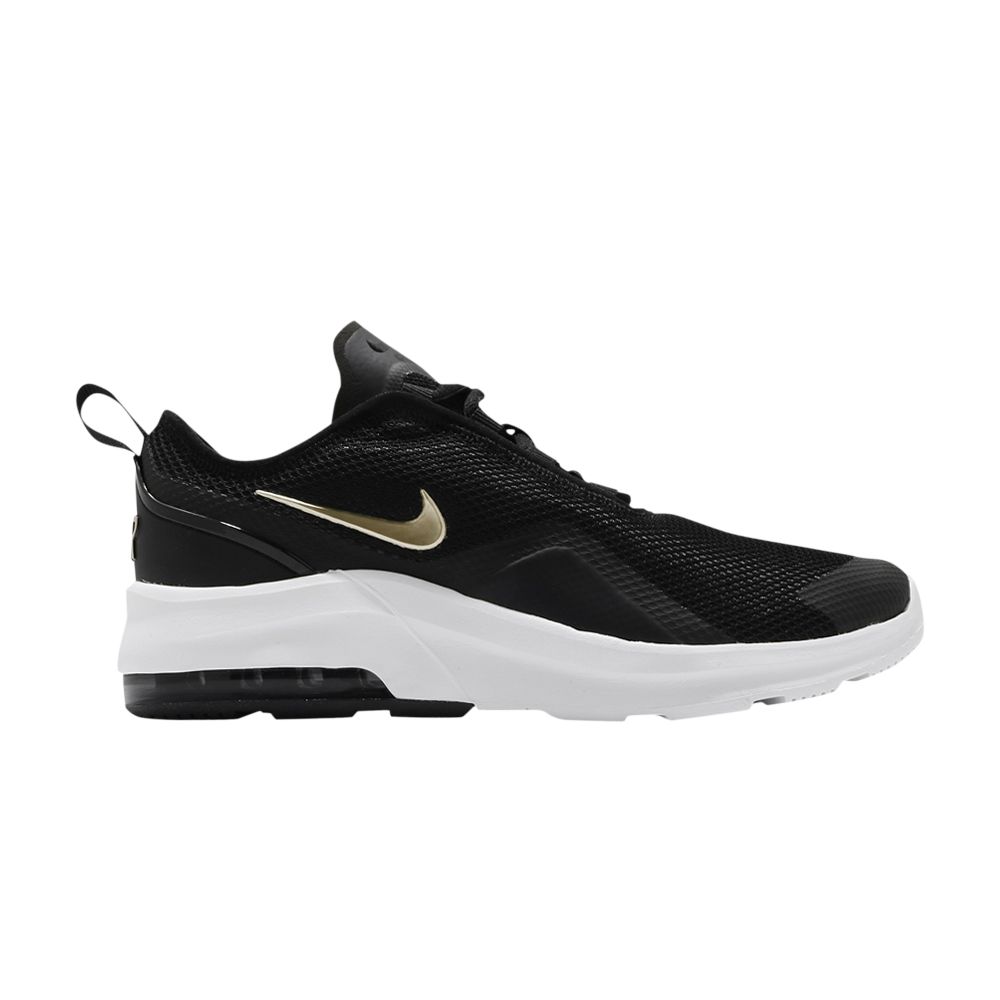 Pre-owned Nike Air Max Motion 2 Gs 'black Metallic Gold' | Kid's Size 4