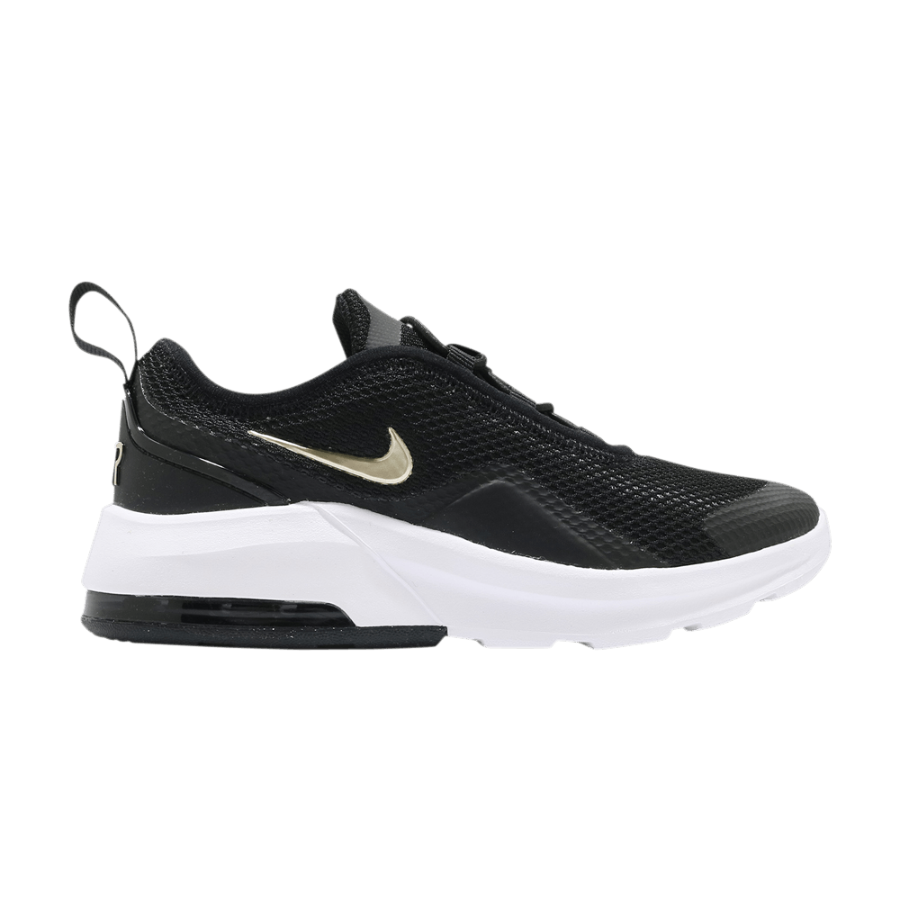 nike air max motion black and gold