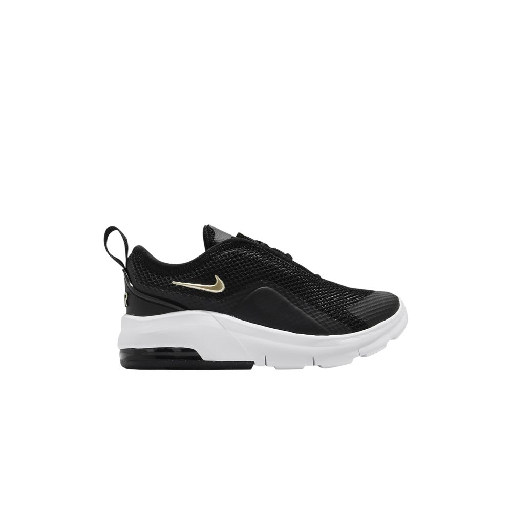 Pre-owned Nike Air Max Motion 2 Td 'black Metallic Gold' | Infant Size 7