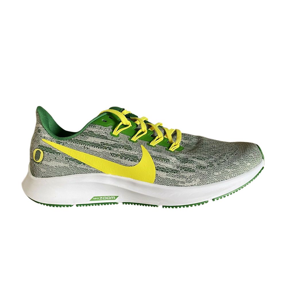 Nike Wmns Air Zoom Pegasus 36 'Oregon Ducks' | Grey | Women's Size 9 - CI2047-001