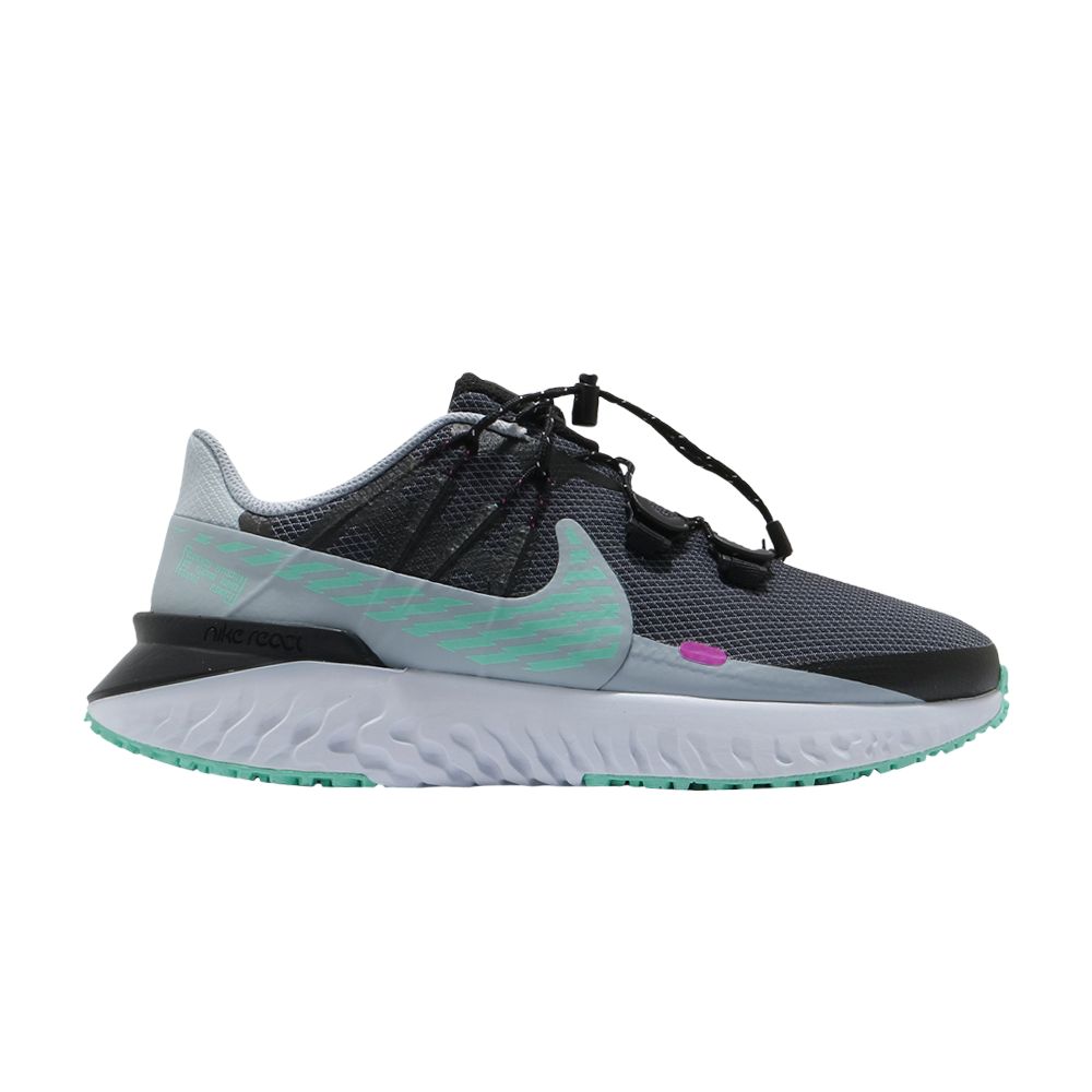 Nike Wmns Legend React 3 Shield 'Aurora Green' | Black | Women's Size 6.5 - CU3866-403