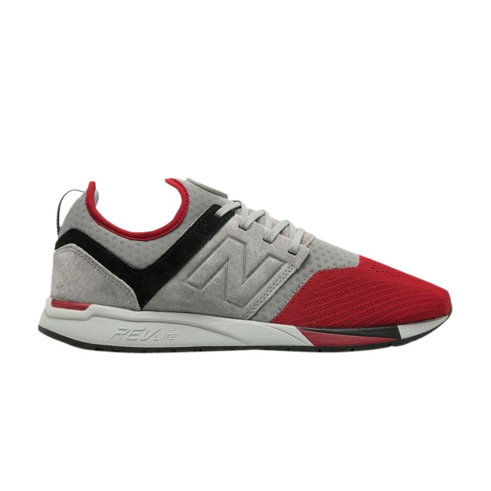 New Balance 247 Sport 'Marblehead Scarlet' | Grey | Men's Size 10.5 - MRL247MD