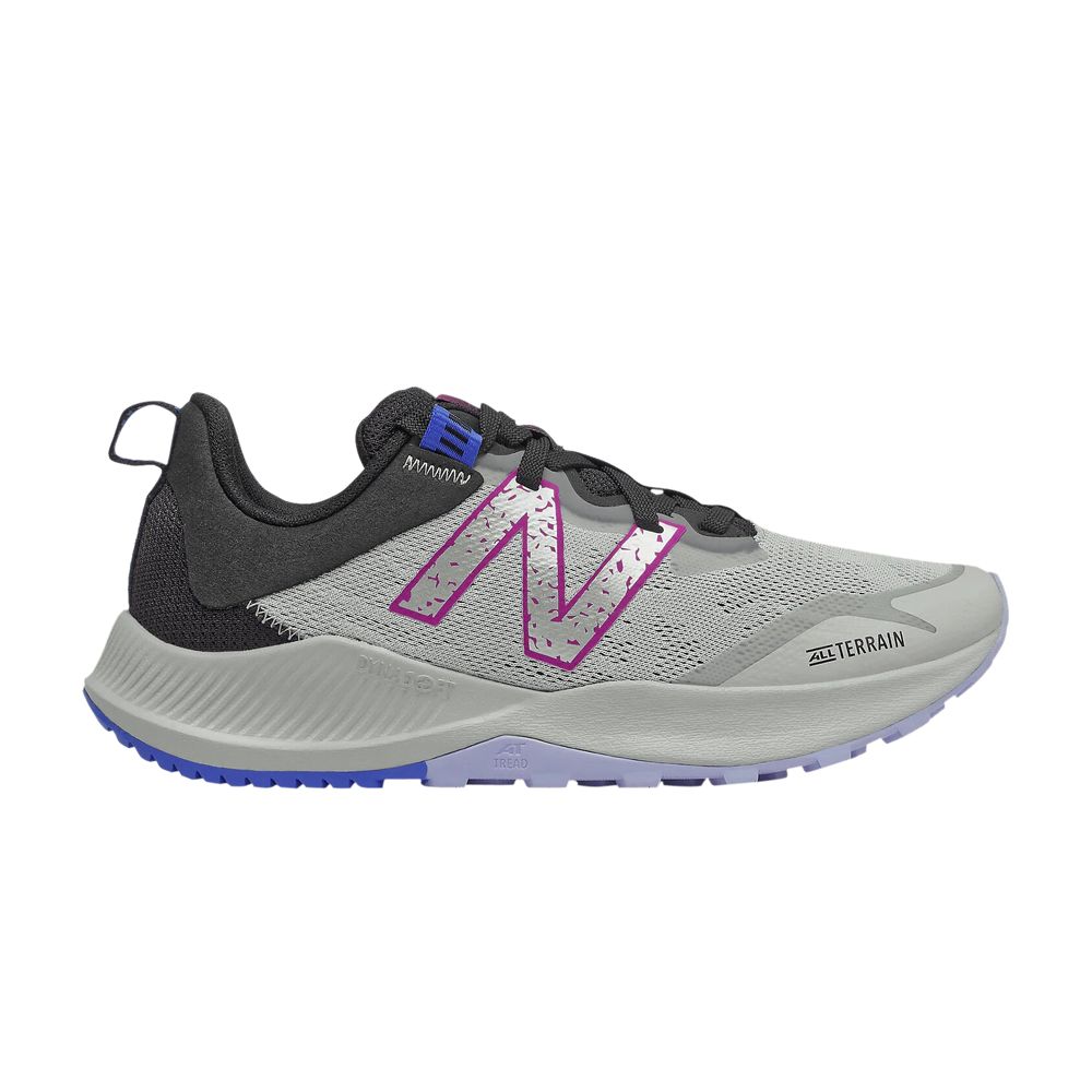 Pre-owned New Balance Wmns Nitrel V4 'light Aluminum Poisonberry' In Grey