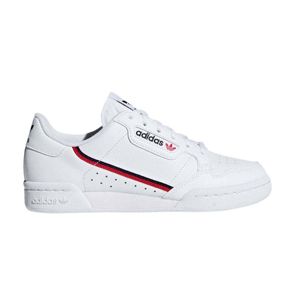 adidas Continental 80 J 'White Navy Scarlet' | Kid's Size 7