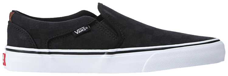 Vans Asher Deluxe Check Jacquard   Black