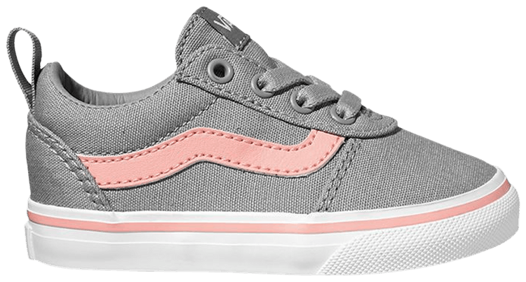 Vans Ward Slip On Z Toddler Grey Pink