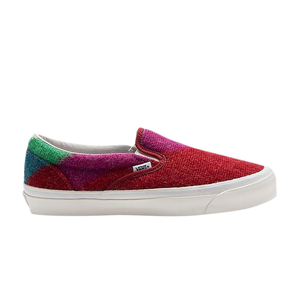 Pre-owned Vans Concepts X Og Classic Slip-on Lx 'mohair - Rio Red'