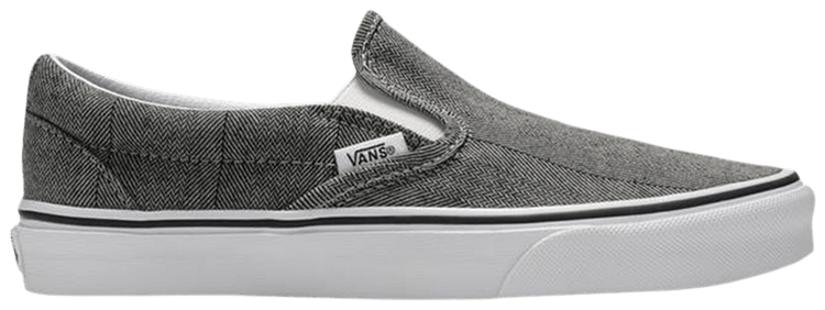 Vans Slip On Herringbone Grey