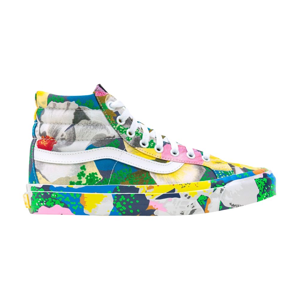 Pre-owned Vans Kenzo X Og Sk8-hi Lx 'floral Yellow'