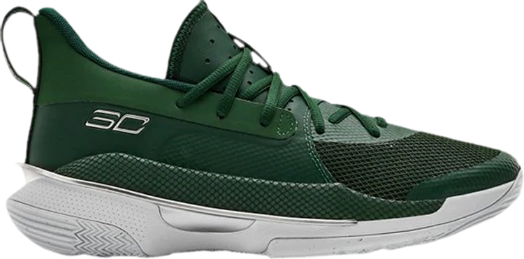 Buy Curry 7 Team 'Forest Green' - 3023838 303 | GOAT