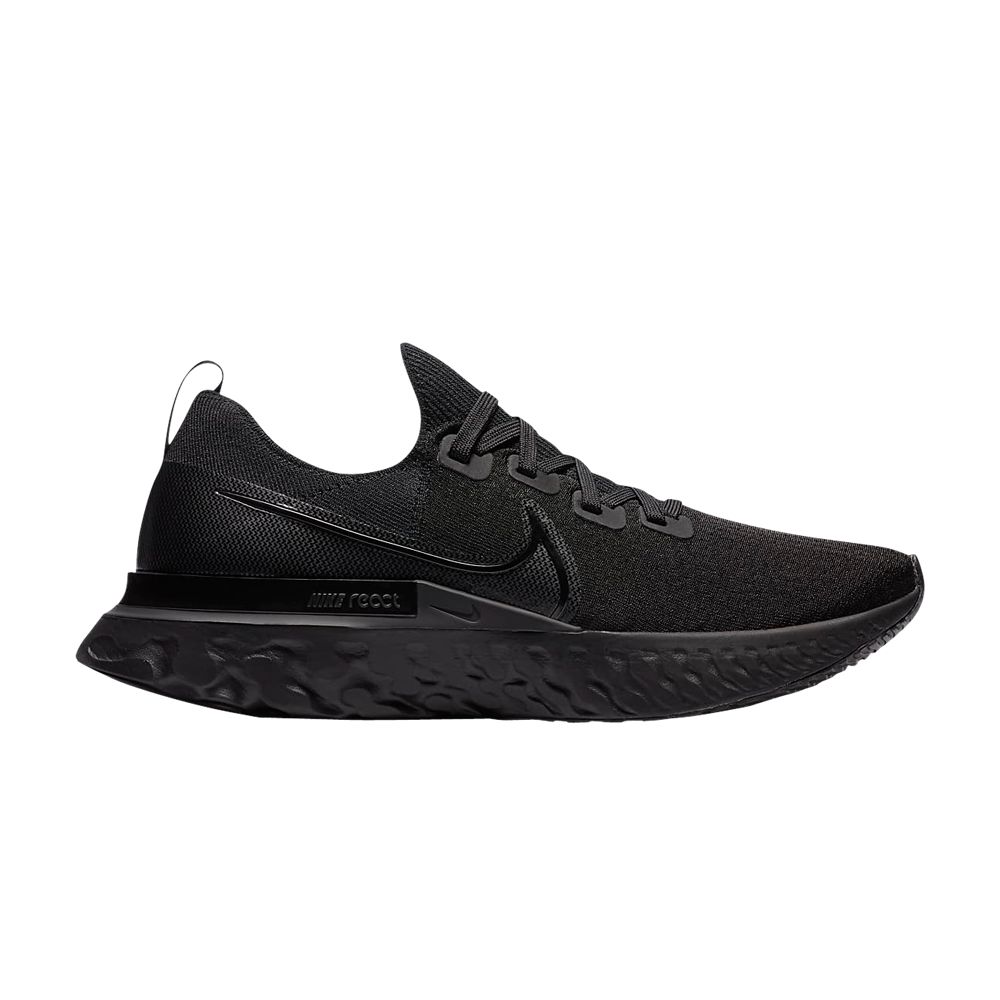Nike React Infinity Run Flyknit 'Triple Black' | Men's Size 10.5