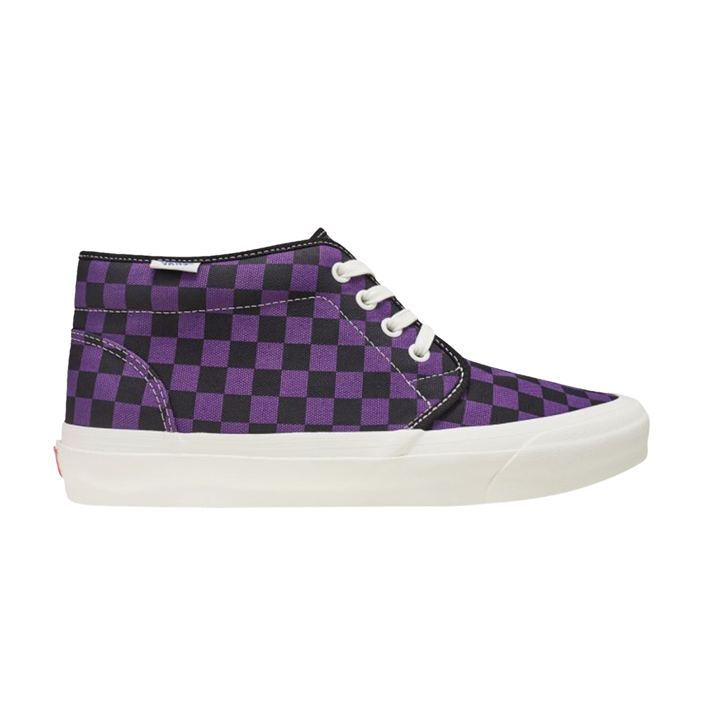 Pre-owned Vans Og Chukka Lx 'checkerboard - Heliotrope' In Purple