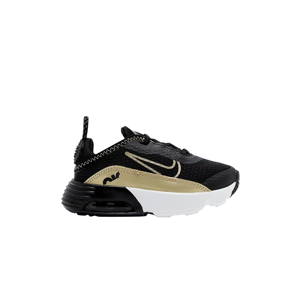 Pre-owned Nike Air Max 2090 Td 'black Metallic Gold Star' | Infant Size 9
