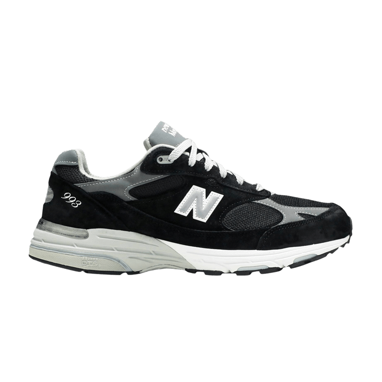 見事な創造力 Size 10.0 White' 'Black Wide 2E USA In Made 993 靴