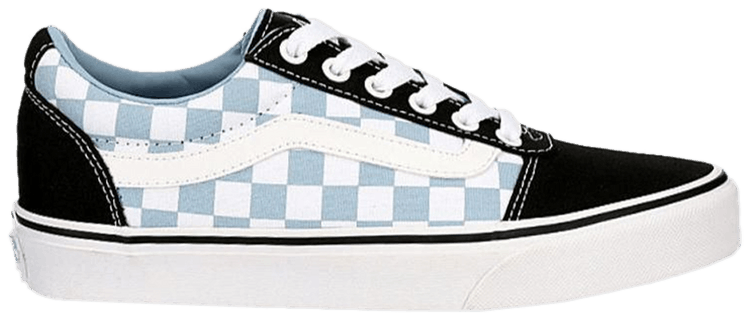 Vans Wmns Ward Checkerboard   Blue Fog
