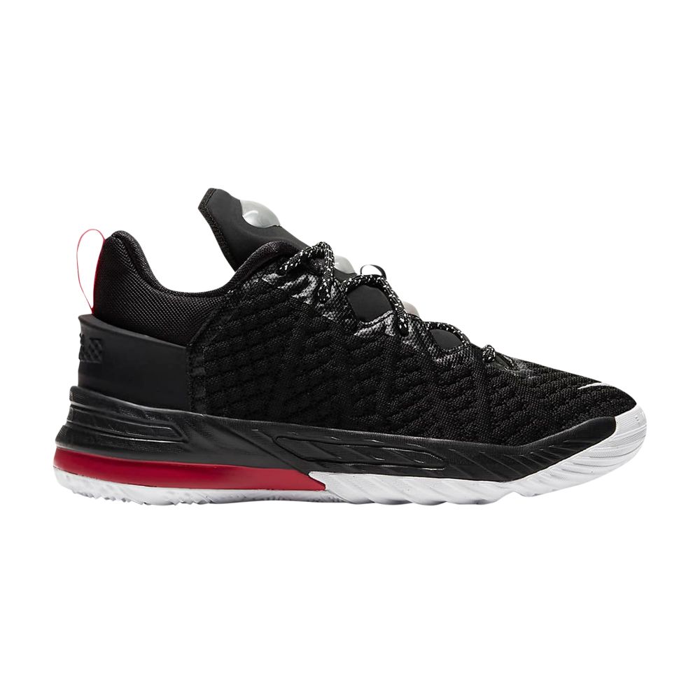 Pre-owned Nike Lebron 18 Ps 'black University Red' | Kid's Size 2