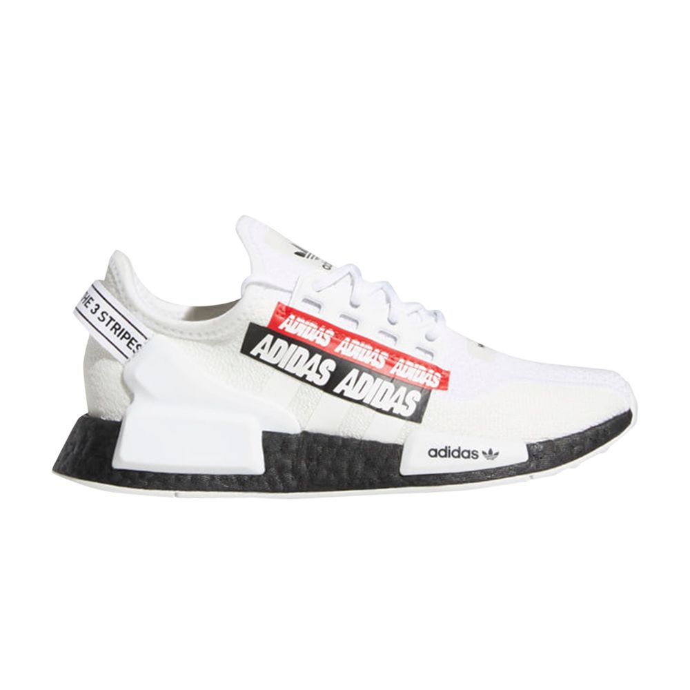 NMD_R1 V2 J 'Overbranded - Cloud White' - H02539