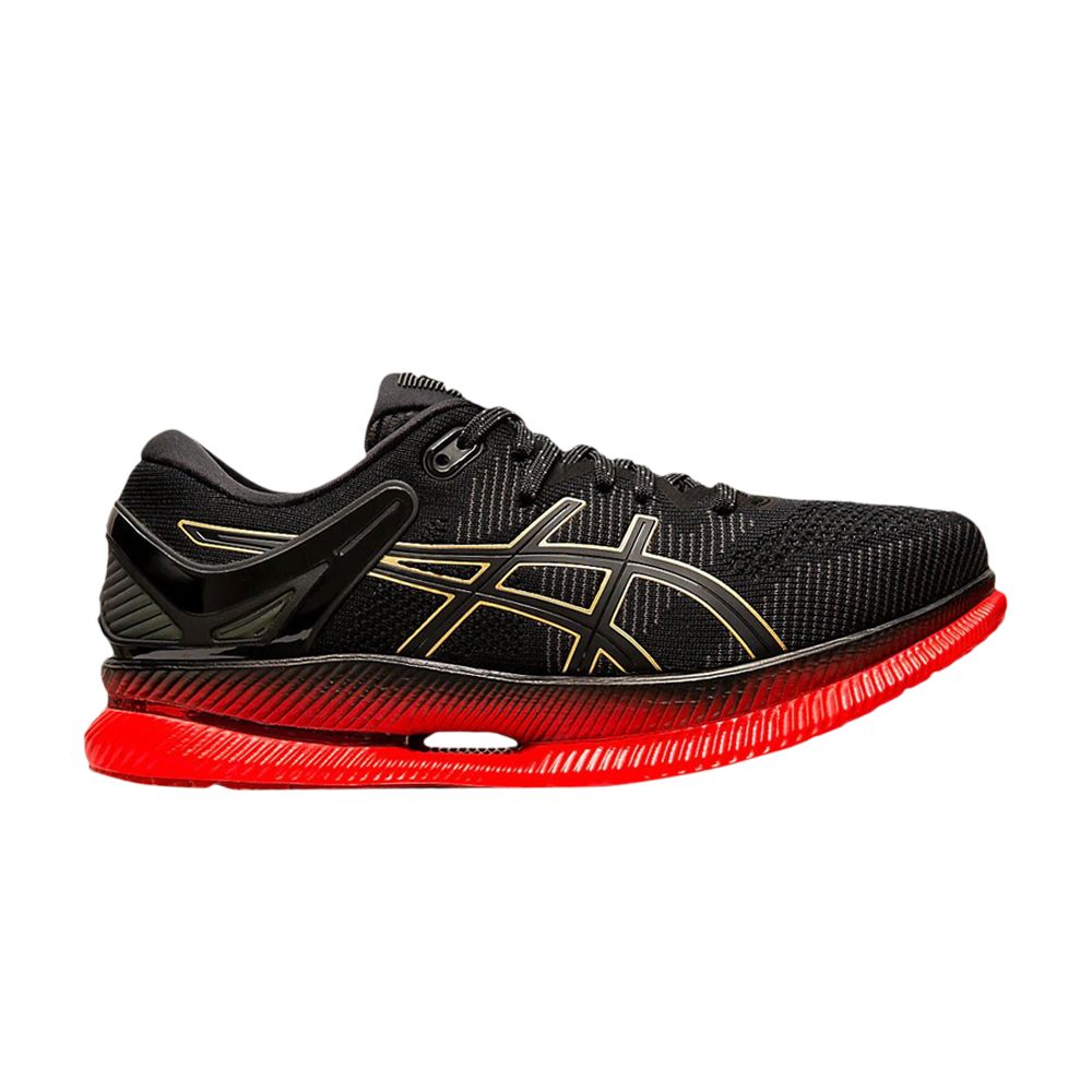 Pre-owned Asics Wmns Metaride 'black Classic Red'