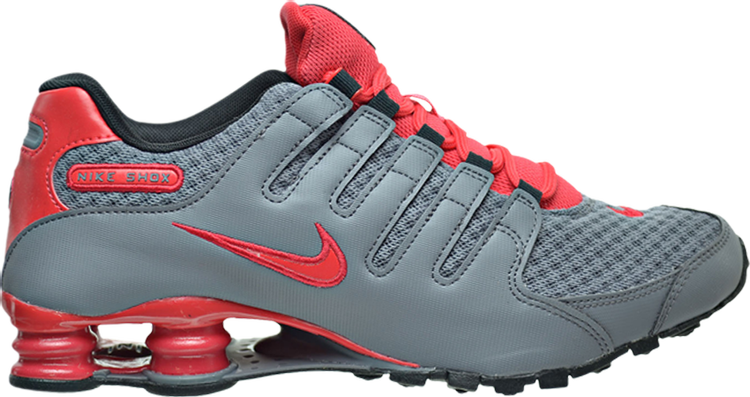 Shox NZ SE 'Cool Grey Action Red'