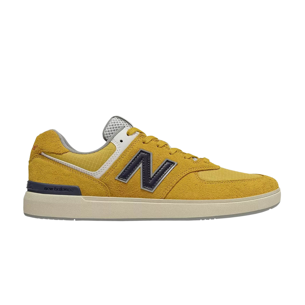 Pre-owned New Balance All Coasts 574 'sunflower' In Yellow