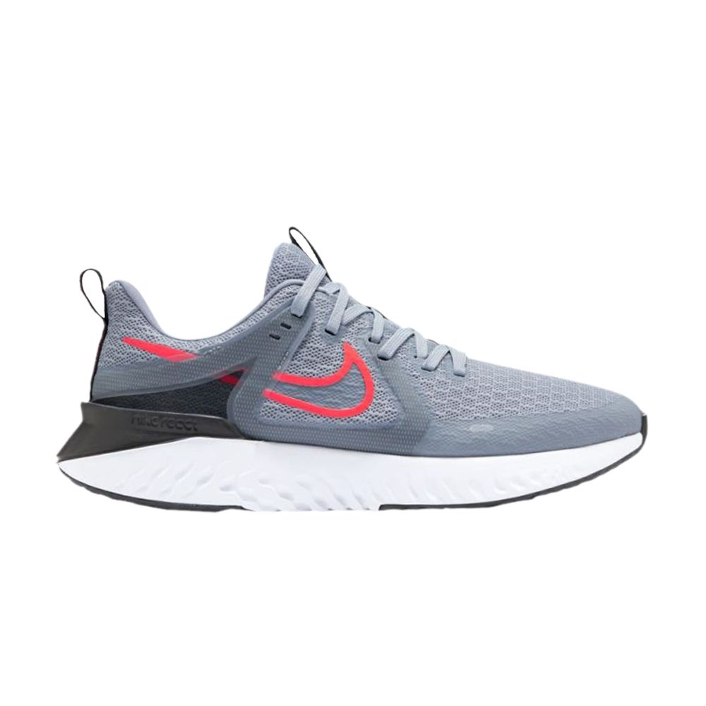 Nike Legend React 2 'Obsidian Mist Laser Crimson' | Blue | Men's Size 8 - AT1368-402
