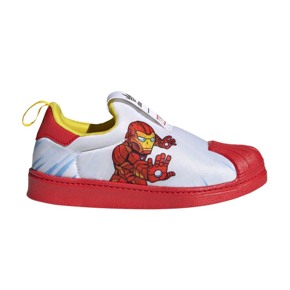 adidas Marvel x Superstar 360 J 'Iron Man' | White | Kid's Size 3