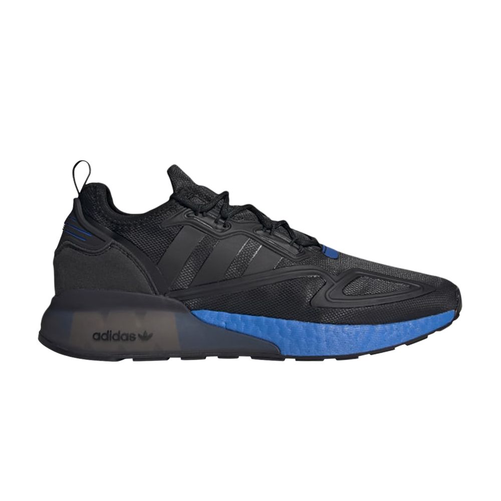 adidas ZX 2K Boost 'Black Glow Blue' | Men's Size 12