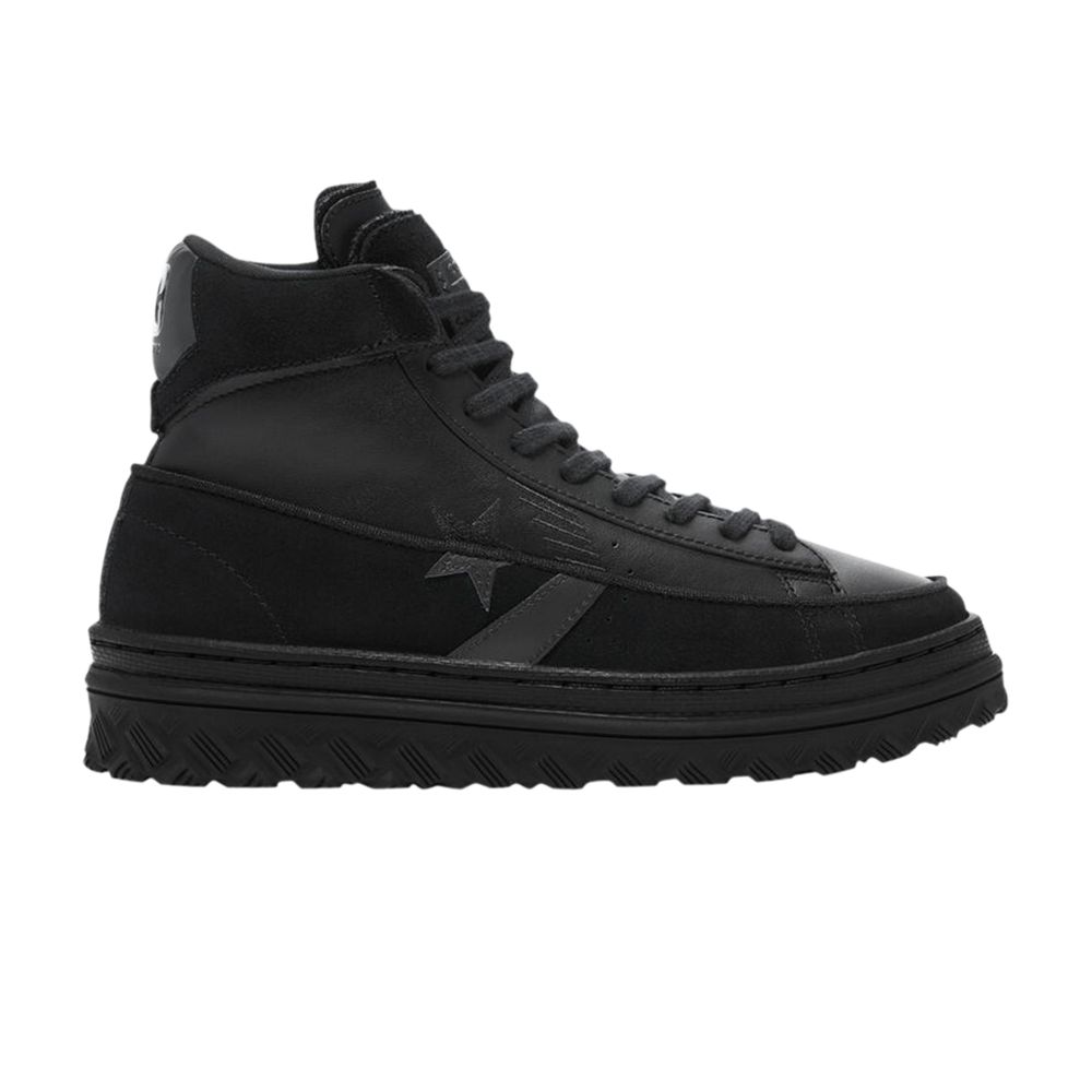 CONVERSE PRO LEATHER X2 HIGH 'BLACK ICE - TRIPLE BLACK'