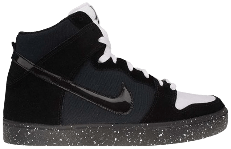 Nike Dunk High LR Black White Speckle