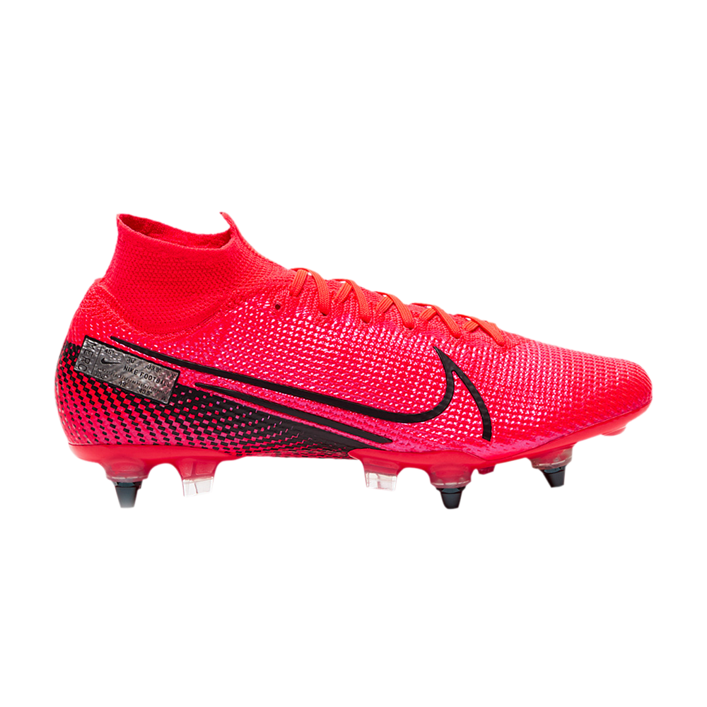 Pre-owned Nike Mercurial Superfly 7 Elite Sg Pro 'laser Crimson' In Red