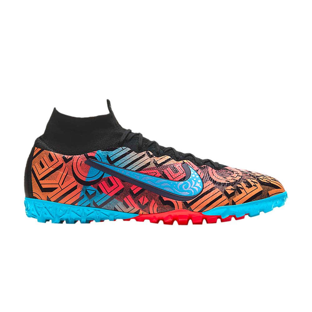 Pre-owned Nike Mercurial Superfly 7 Elite Turf 'south Mexico City' In Multi-color