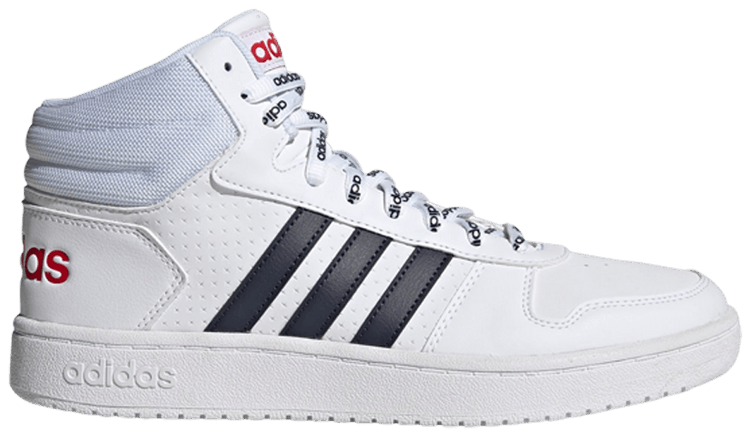 Adidas Hoops 20 Mid White Legend Ink