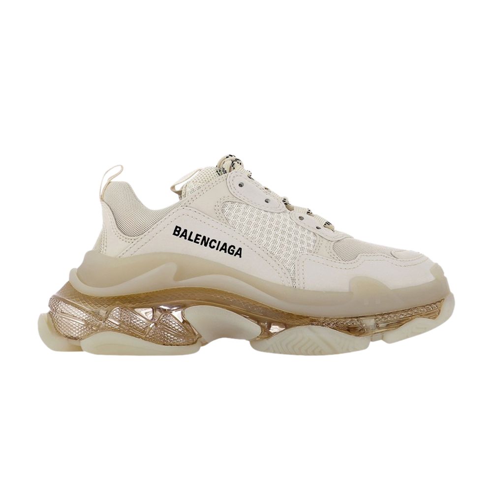 Pre-owned Balenciaga Wmns Triple S Sneaker 'beige' | Brown | Women's Size 41