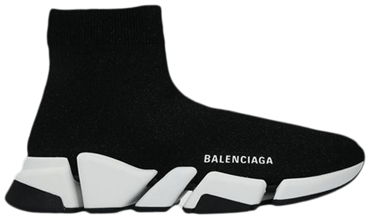 Buy Balenciaga Wmns Speed Sneaker 'Black White' - 636833