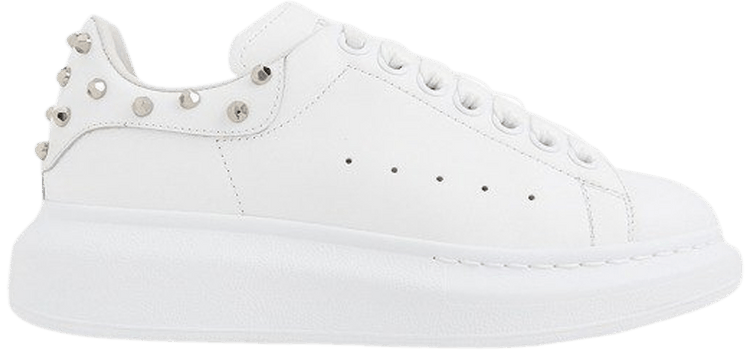 Alexander mcqueen white studded sneakers shop