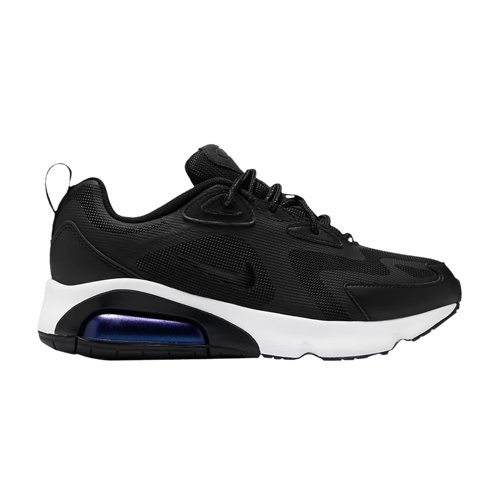 women's nike air max 200 black and white