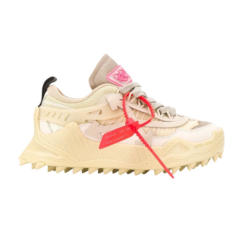 Pre-owned Off-white Wmns Odsy-1000 'beige' | Cream | Women's Size 36
