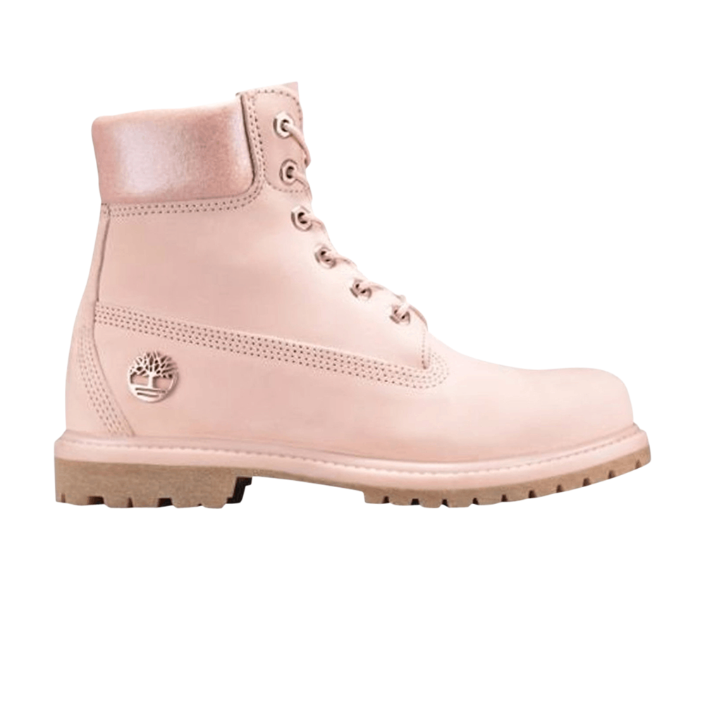 Pre-owned Timberland Wmns 6 Inch Premium Waterproof Boots 'light Pink'